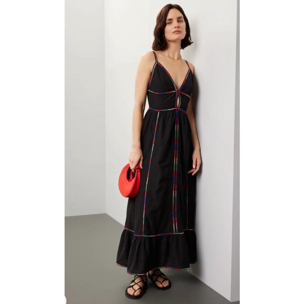 Scotch & Soda Multicolor Embroidery Dress